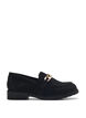 Wijde loafers, Black, Packshot image number 0