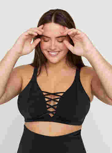 Bikini top, Black, Model image number 0