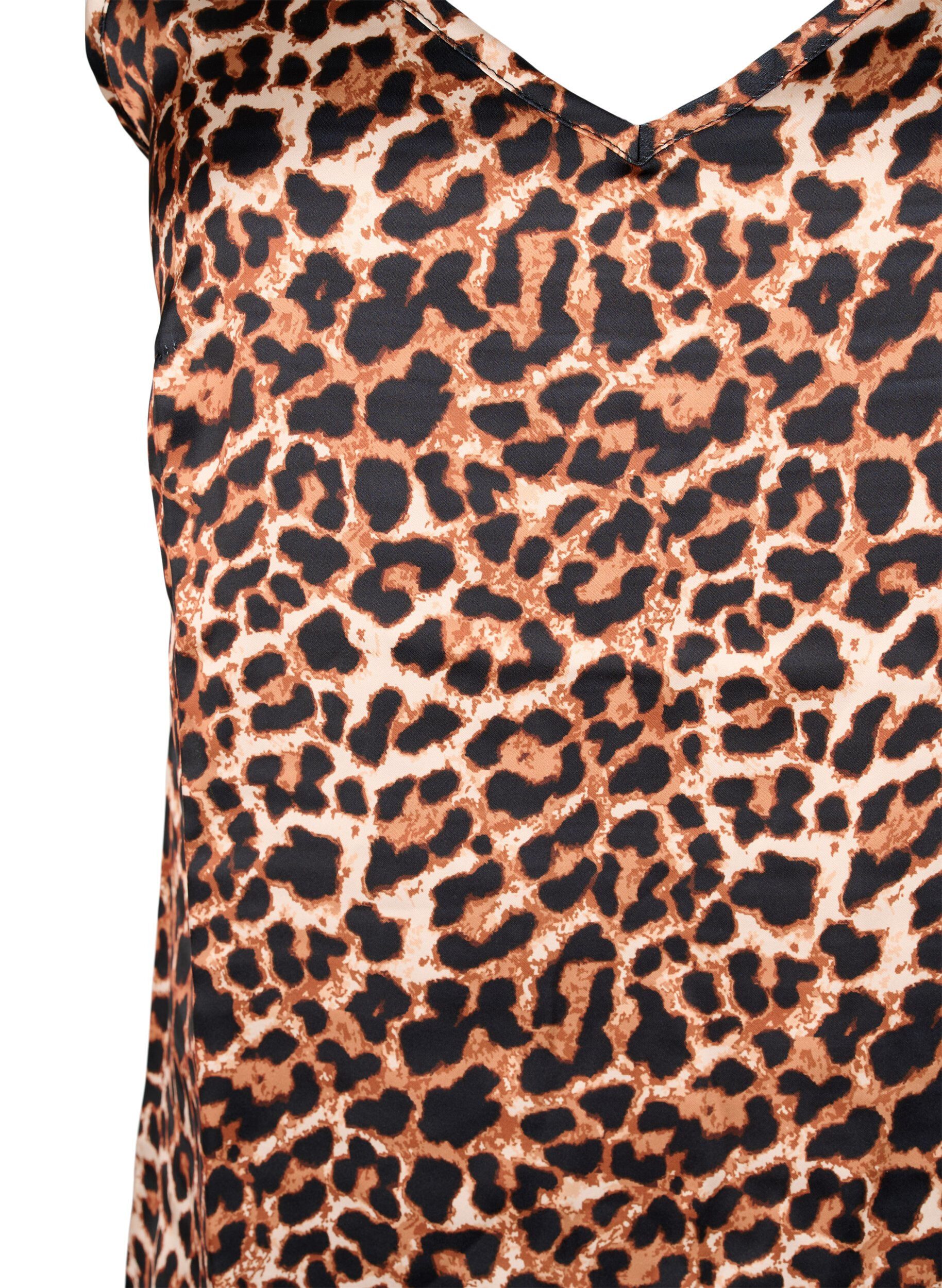 Zizzi Top met luipaardprint en kettingbandje, Leopard AOP, Packshot image number 2