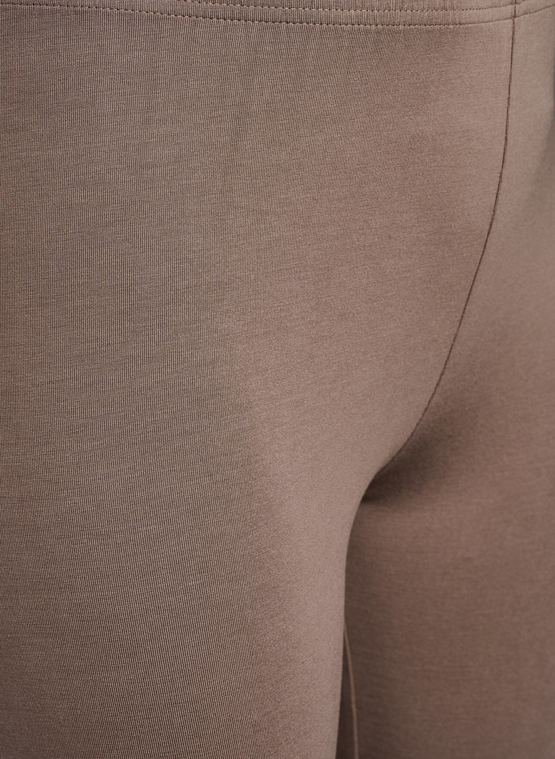 Zizzi Basislegging van viscose, Bruin, Packshot image number 2