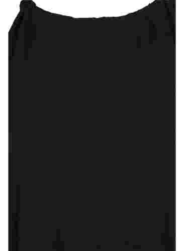 Lange strandjurk in viscose, Black, Packshot image number 2