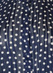 Blouse met patroon, opstaande kraag en 3/4-mouwen, Blauw, Packshot image number 2