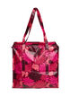 Boodschappen tas met rits or just shoppingbag, Rood, Packshot image number 0