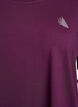 Training blouse met 3/4 mouwen, Paars, Packshot image number 2