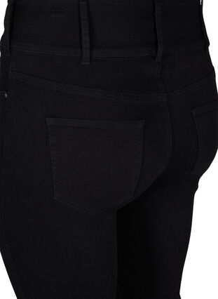 Super slim Bea jeans met extra hoge taille, Black, Packshot image number 3