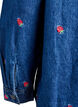 Denim shirt met geborduurde aardbeien, Blauw, Packshot image number 3