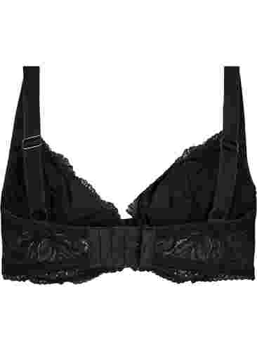 Support the breasts - beugelbeha met zakjes voor padding, Black, Packshot image number 1