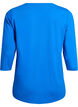 Training blouse met 3/4 mouwen, Blauw, Packshot image number 1