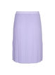 Geplooide midi rok, Lavender SOLID, Packshot image number 1