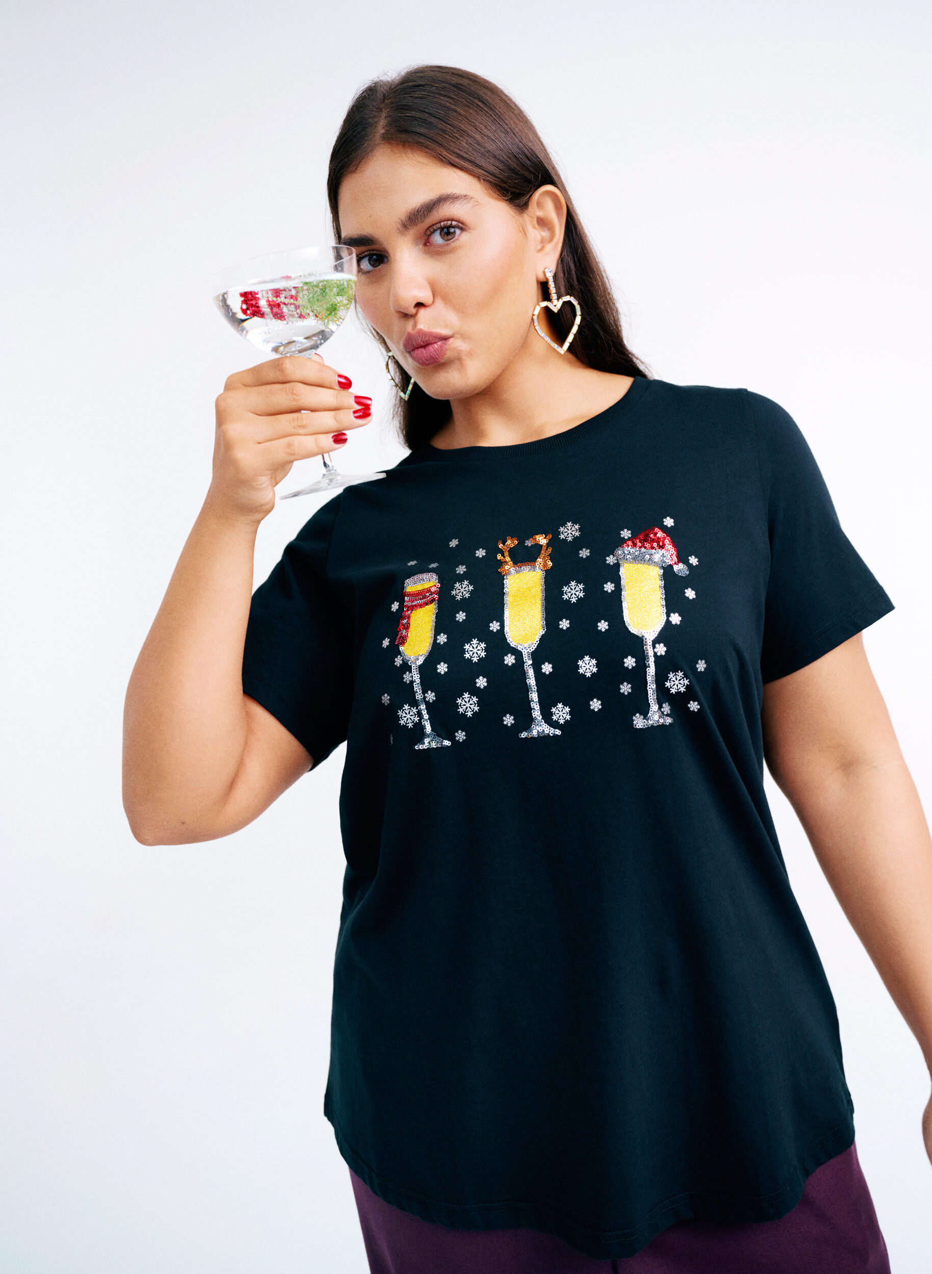 Kerst T-shirt van biologisch katoen
