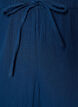 Losse pyjamabroek van katoenen mousseline, Blauw, Packshot image number 2