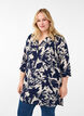 Tuniek met print en 3/4 mouwen, Navy Blazer AOP, Model image number 0