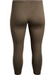 Basic 3/4-legging in viscose, Groen, Packshot image number 1