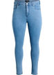 Amy super slim fit jeans met hoge taille, Blauw, Packshot image number 0