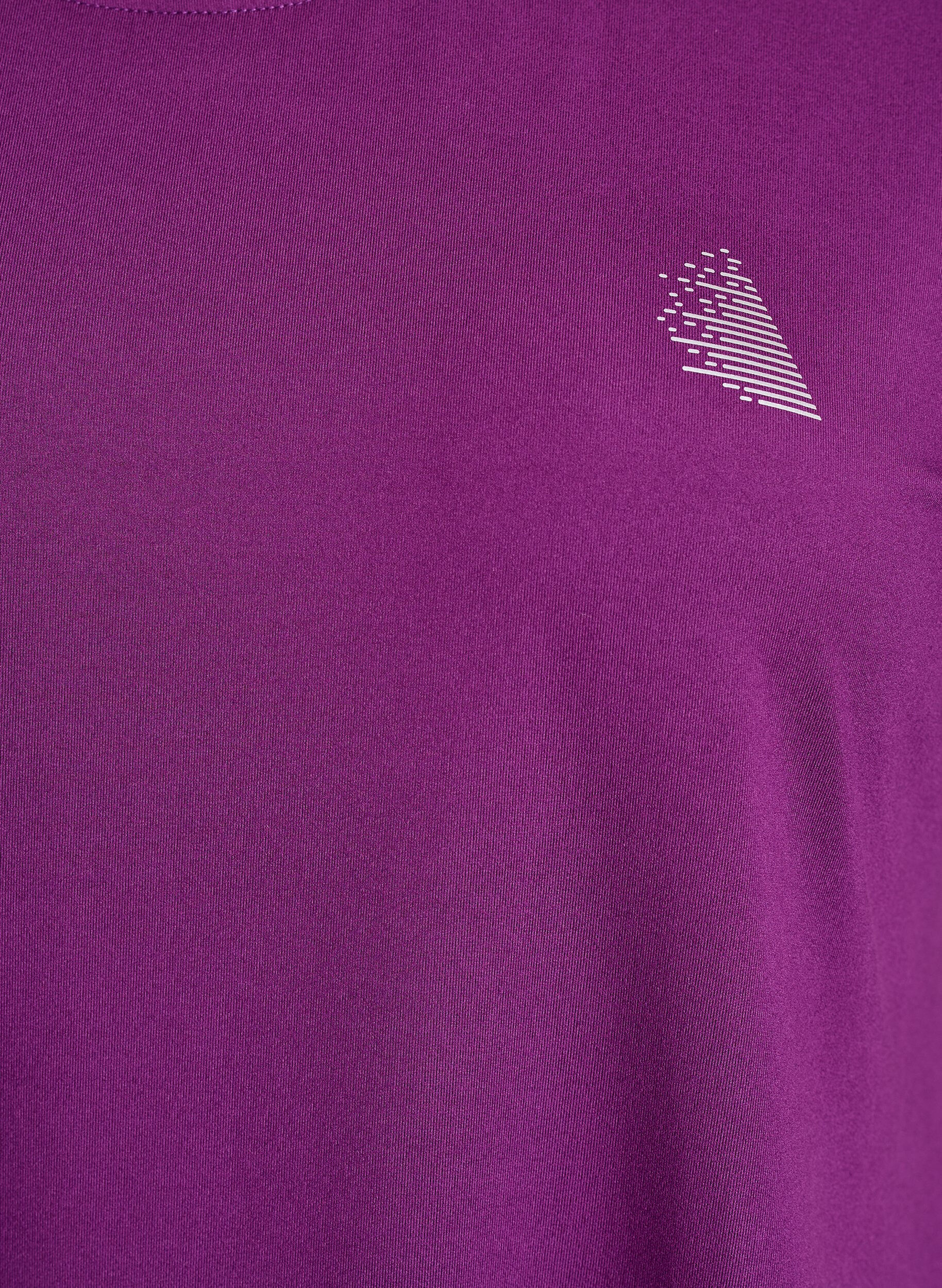 ZizziLang workout T-shirt, Paars, Packshot image number 2