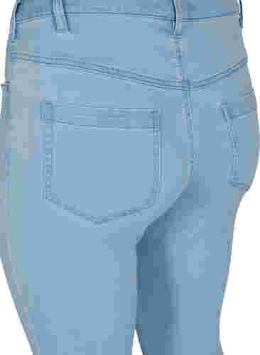 Super slim Amy jeans met hoge taille, Ex Lt Blue, Packshot image number 3