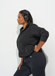 Fleece jack met zakken, Zwart, Model image number 3