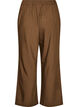 Broek met glitter en wijde pijpen, Bruin, Packshot image number 1