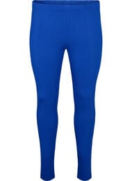Basic legging in viscose, Blauw
