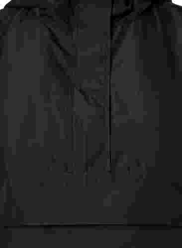 Anorak met capuchon en zak, Black, Packshot image number 2
