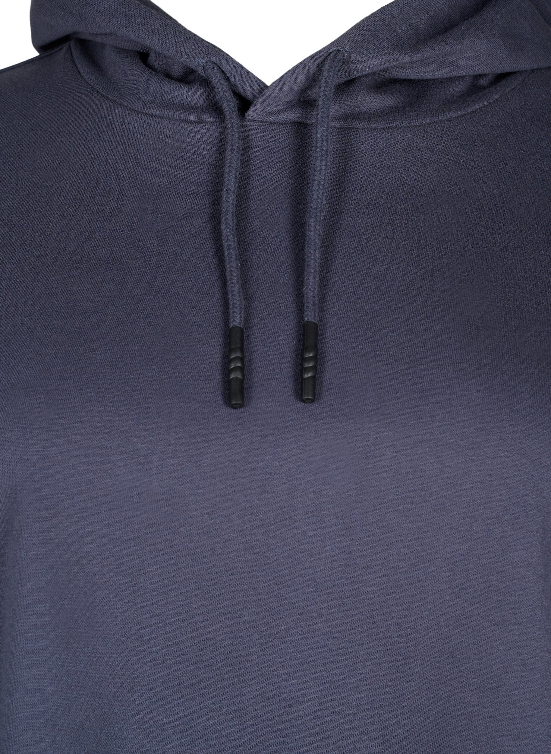 Zizzi Sweat hoodie, Ombre Blue, Packshot image number 2