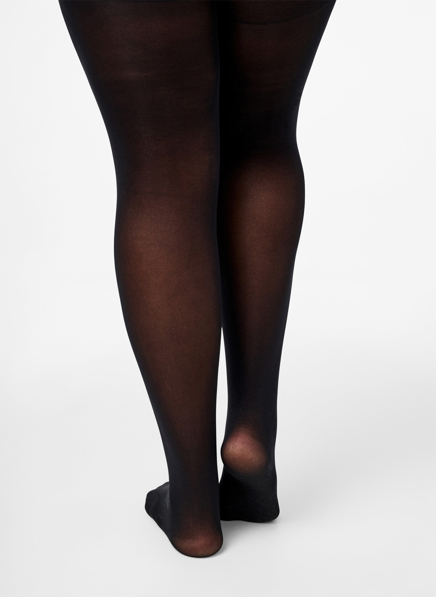 ZizziPush up panty Denier 60, Zwart, Model image number 4