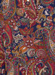 Blouse van viscose met paisley print en mouwen tot de elleboog, Blauw, Packshot image number 2