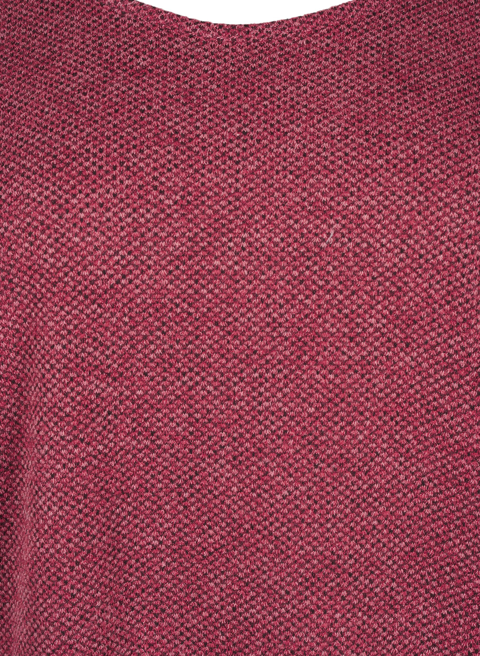 Zizzi T-shirtjurk met korte mouwen, Dry Rose, Packshot image number 2