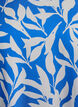 Viscose blouse met korte mouwen en print, Blauw, Packshot image number 2