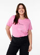 FLASH - T-shirt met motief, Roze, Model image number 0