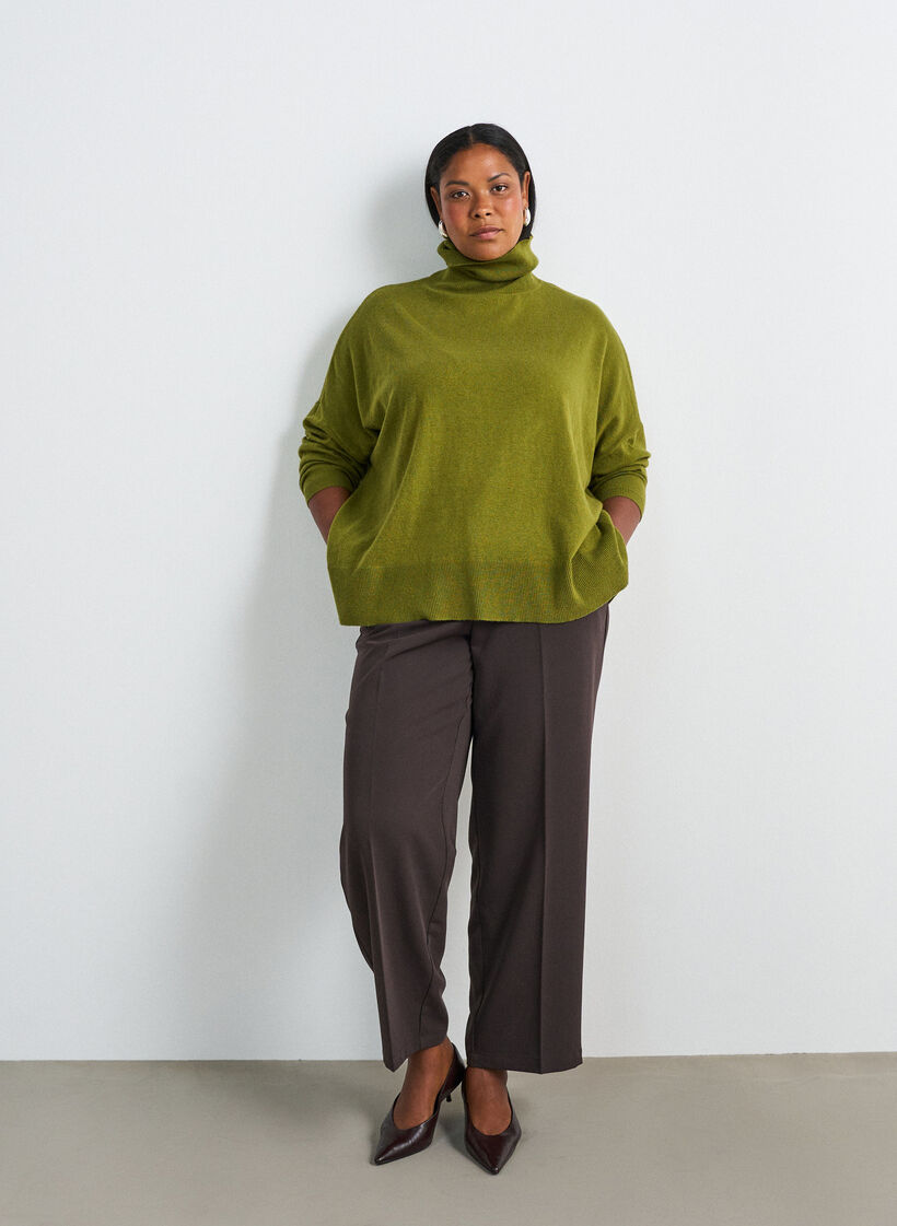 Coltrui met losse pasvorm, Groen, Model image number 1