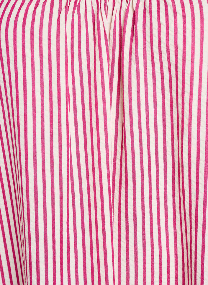 Zomerjurk met strepen en A-lijn pasvorm, Roze, Packshot image number 2