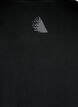Workout top met hoge hals, Black, Packshot image number 3