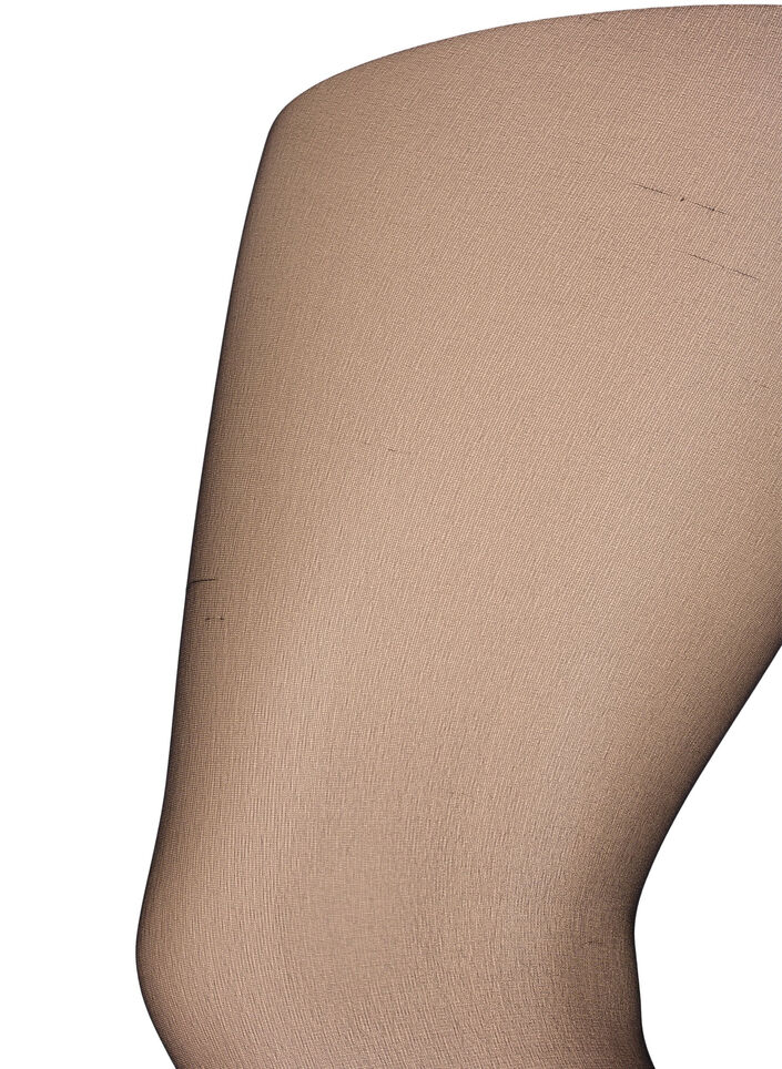 2-pak panty's in 20 denier, Zwart, Packshot image number 3