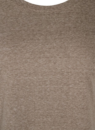 Gemêleerd katoenen t-shirt, Falcon Melange, Packshot image number 2