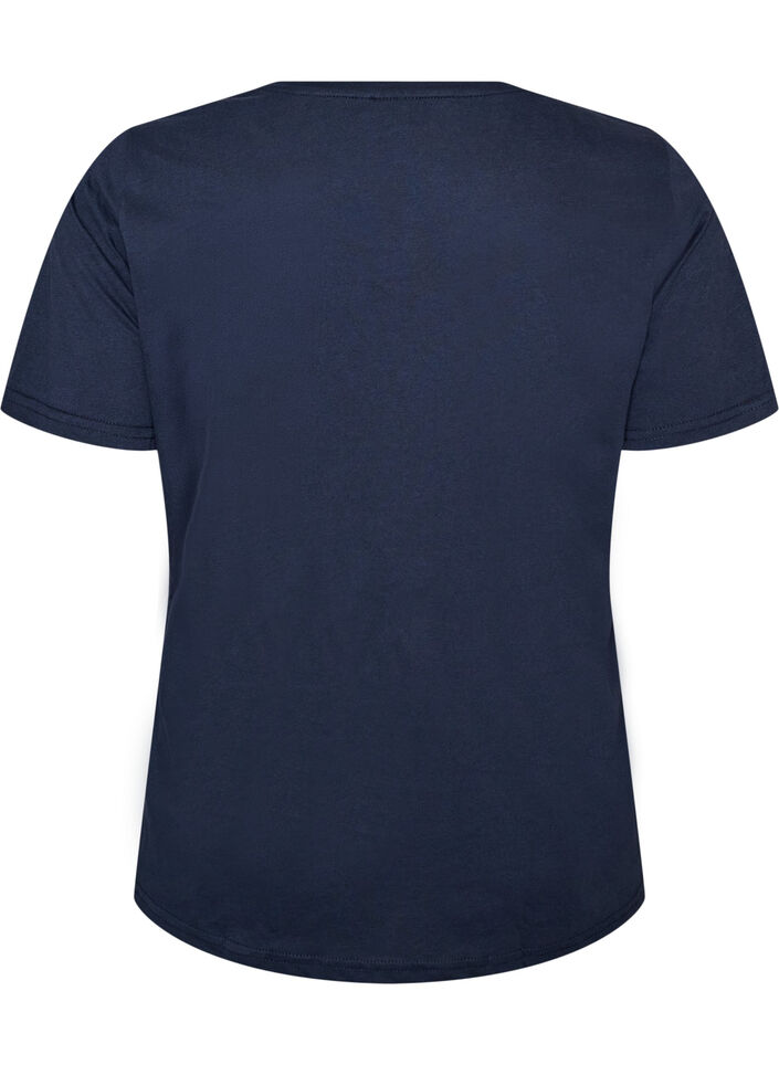 T-shirt met print, 2496, Packshot image number 1