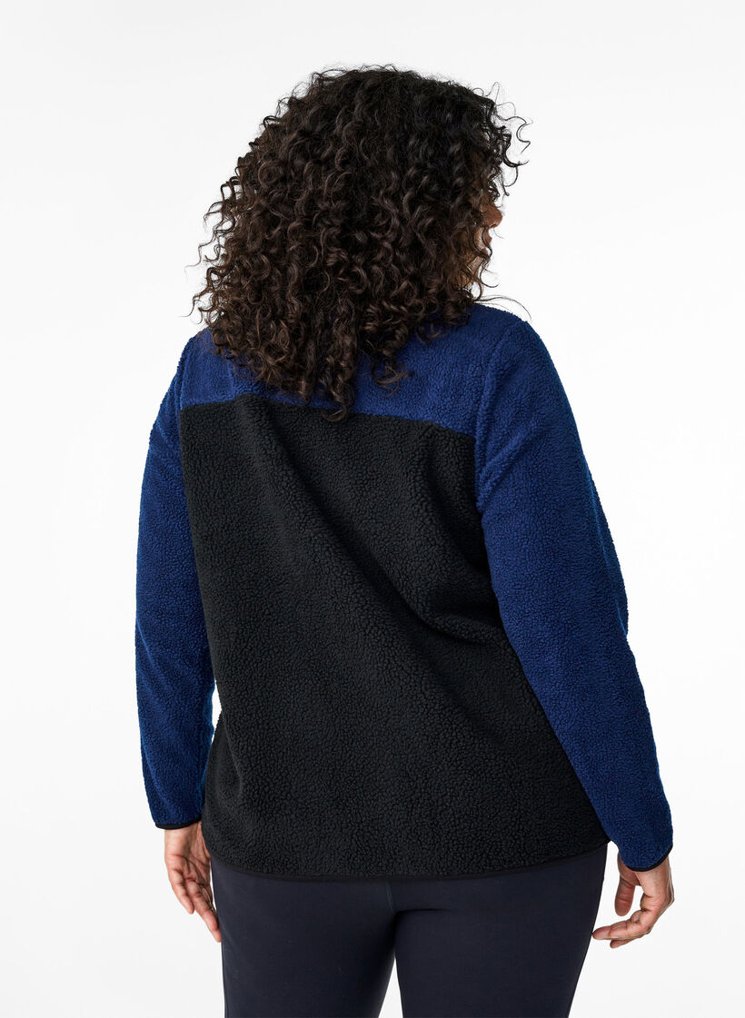 Teddyjas met kleurblok, Night Sky comb., Model image number 1