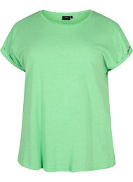 Neonkleurig katoenen T-shirt, Neon Green