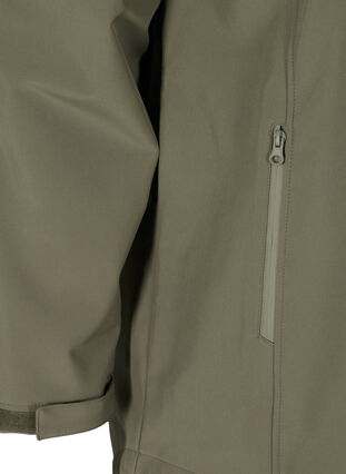 Softshell jas met afneembare capuchon, Bungee Cord , Packshot image number 3