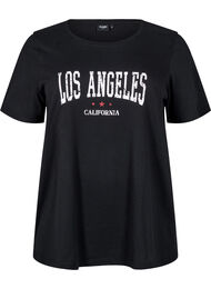 FLASH - T-shirt met motief, Zwart