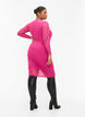 Aansluitende jurk met draperingen, Fuchsia Red, Model image number 1