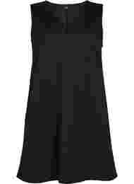 Gewatteerde Spencer jurk, Black