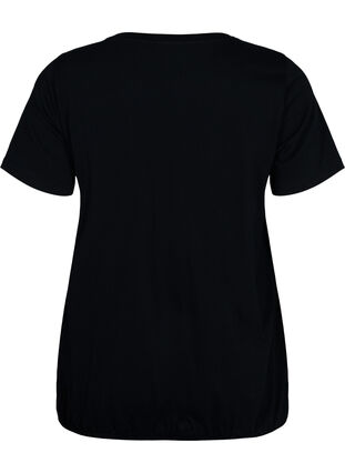 Katoenen T-shirt met print, Black W. Love, Packshot image number 1