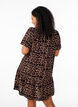 FLASH - Jurk van viscose met coupenaad, Bruin, Model image number 2