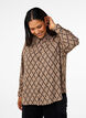 Shirt met patroon en lange mouwen, Grafic AOP, Model image number 0