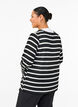 Vest met strikken, Black White stripe, Model image number 1