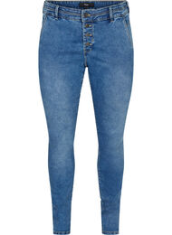 Extra smalle Sanna jeans, Blue denim