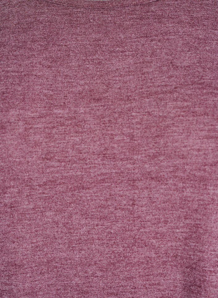 Jersey blouse met 3/4 mouwen, Rood, Packshot image number 2