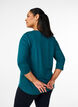 Sporttop met 3/4 mouwen, Groen, Model image number 2