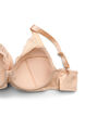 Gewatteerde kanten beha met beugel, Beige, Packshot image number 3